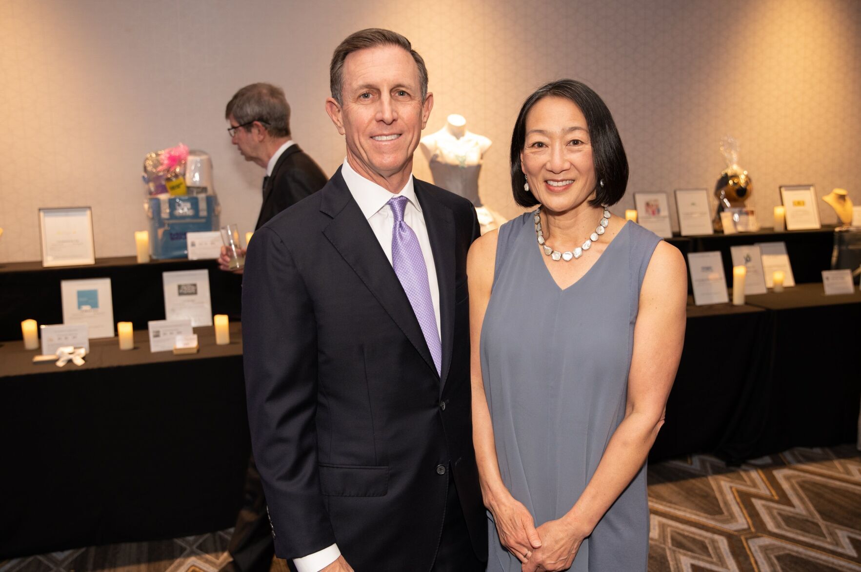 Mark Eggert and Julie Tang